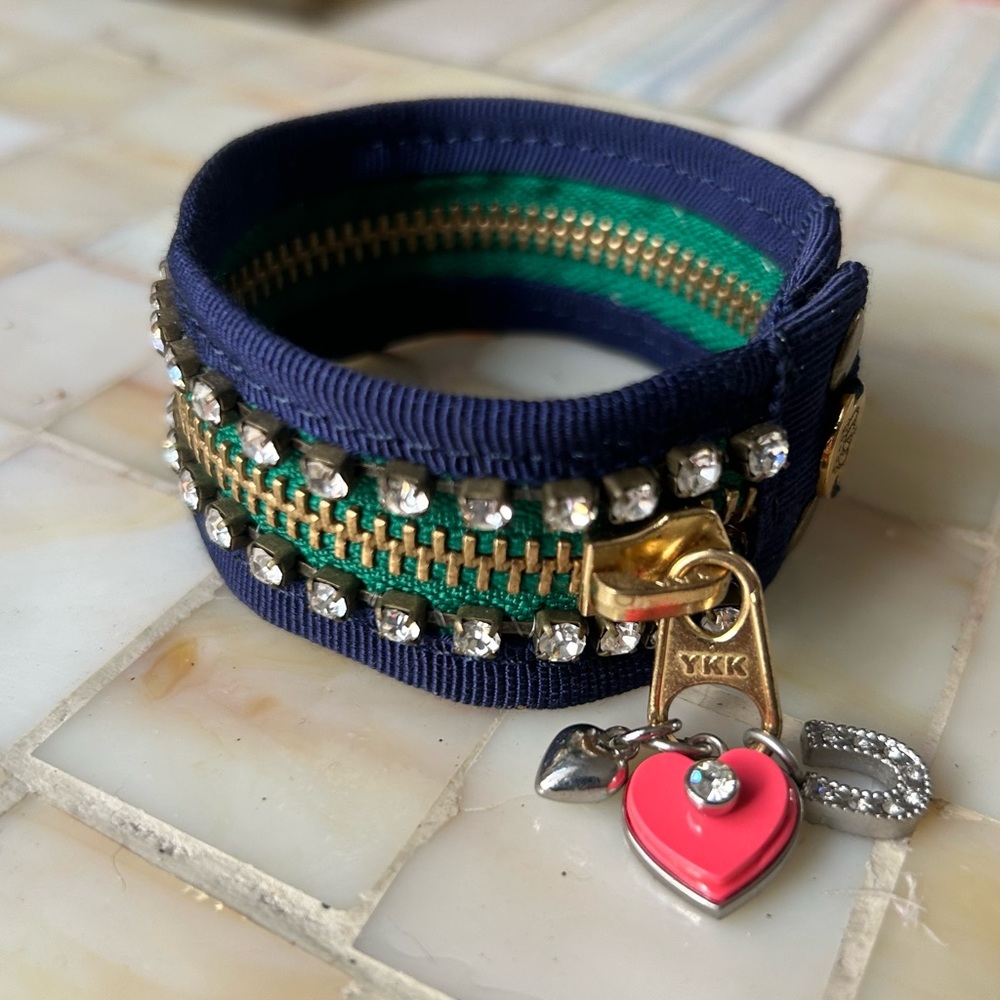 Juicy Couture Navy Cuff Bracelet